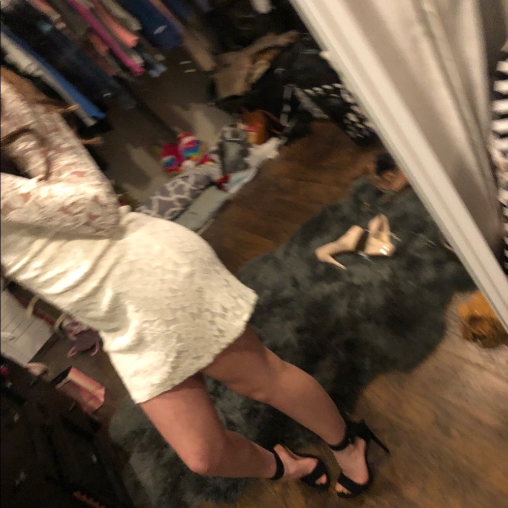Forever 21 CLOSET CLEAN OUT! white lace mini dress